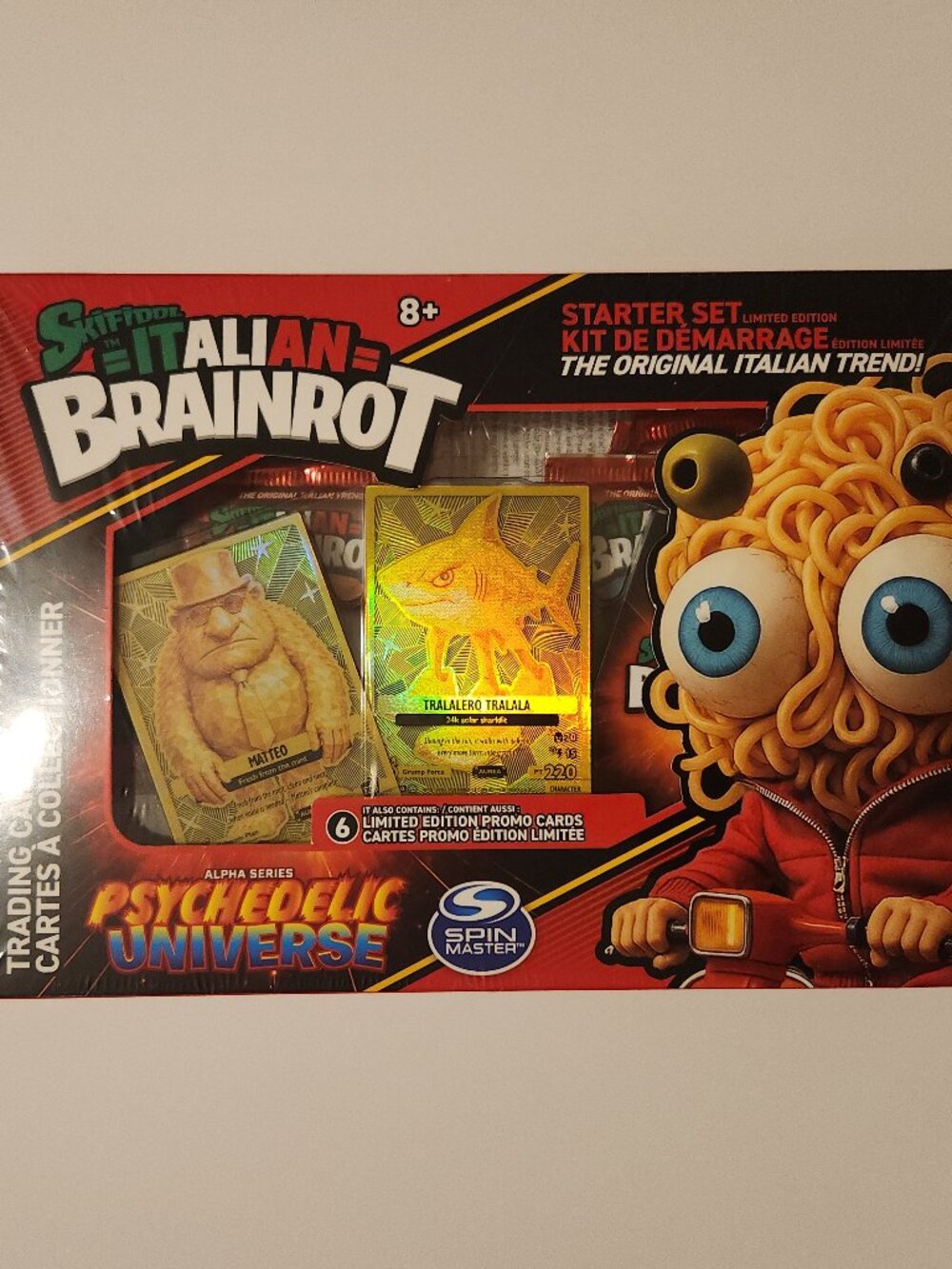 Skifidol Italian Brainrot TCG Trading Cards Limited Edition Starter Kit